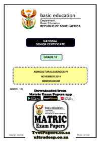 Agricultural Sciences P1 Nov 2014 Memo Eng.pdf